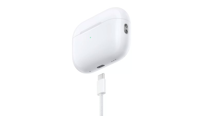 Audífonos bluetooth True Wireless Apple Airpods Pro 2da generación  resistente al agua IP54, duración máx. 6 horas, estuche MagSafe ligthning,  blanco - Coolbox