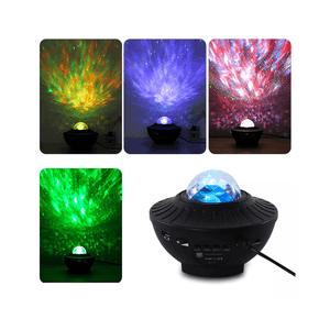 Proyector de Galaxia Luces Led Bluetooth con Parlante Control Remoto
