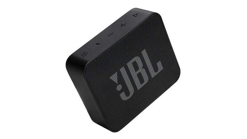 Parlante bluetooth JBL Go Essential potencia 3.1W, resistente al agua IPX7,  hasta 5 horas de reproducción, negro - Coolbox