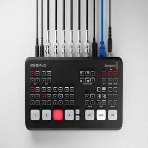 Conmutador de video Blackmagic Design ATEM SDI Pro ISO, 4 entradas para transmisión en vivo