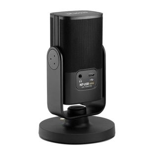Micrófono condensador Rode NT-USB mini, cardioide, puerto USB, negro