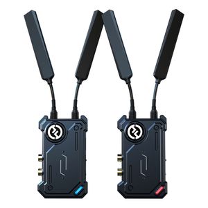 Sistema de transmisión de video inalámbrico Hollyland COSMO C1 SDI/HDMI, resolución 1080p60, negro
