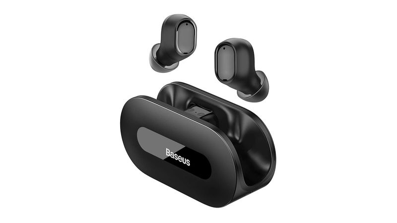 Aud fonos bluetooth True Wireless Baseus EZ10 resistente al agua IPX2 duraci n m x. 5 horas cancelaci n de ruido negro