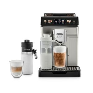 Cafetera Superautomática De'Longhi New Eletta Explore, 1450W, bebidas frías y calientes,  Plateada