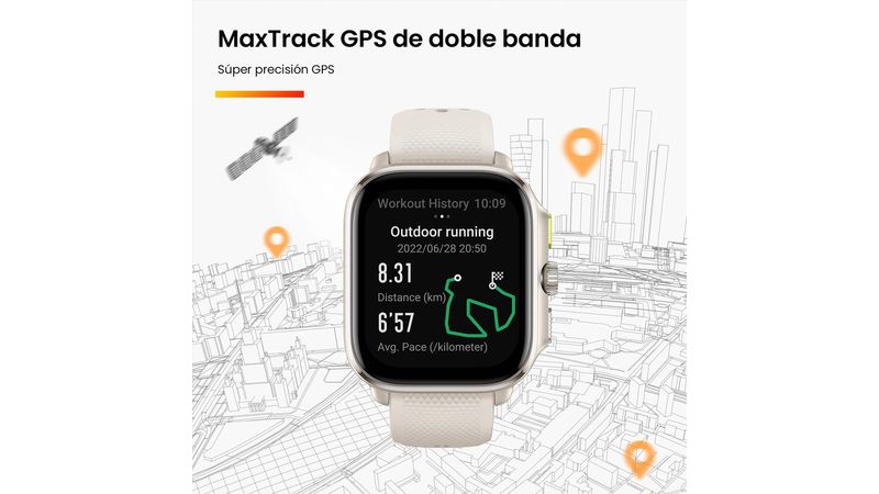 Amazfit pace resistente al agua hot sale