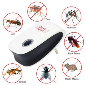 Repelente ultrasónico para insectos Genérico para interior, blanco