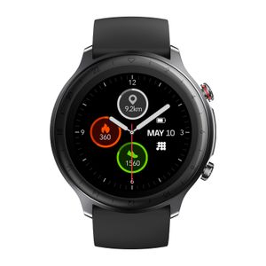 Smartwatch Cubitt CT4 GPS, Bluetooth, Resistente al agua 5ATM, IP68, Max 10 días,  Modos Deportivos, 1.28", Negro