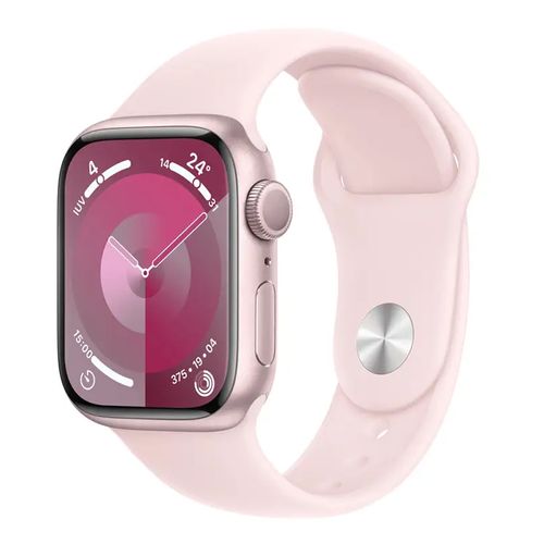 Apple Watch Series 9 41mm, GPS, certificación IP6X, batería hasta 18 horas, sport band rosado