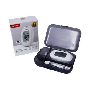 Glucómetro Yuwell 582, blanco + Dispositivo de Punción + Estuche