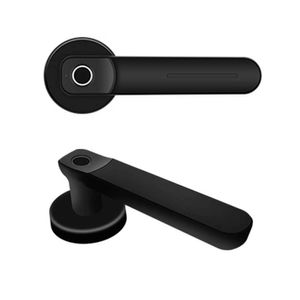 Cerradura electrónica biométrica Tech Care, 2 métodos de apertura, negro