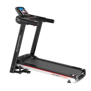 Trotadora Eléctrica Ultimate Fitness E300 Pro, velocidad 12.8 km/ hora, peso máx 100kg, plegable, negro