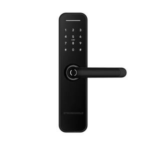 Cerradura bluetooth Stronghold Master wifi, 6 métodos de apertura, resistente al agua IP55, negro