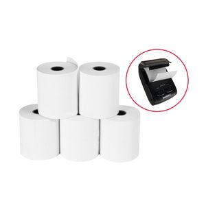 Papel térmico Kalipel 57 x 40mm, 55gr, contómetro, 20 rollos