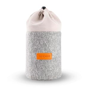 Estuche para objetivos K&F Concept KF13.121, neopreno, gris y blanco