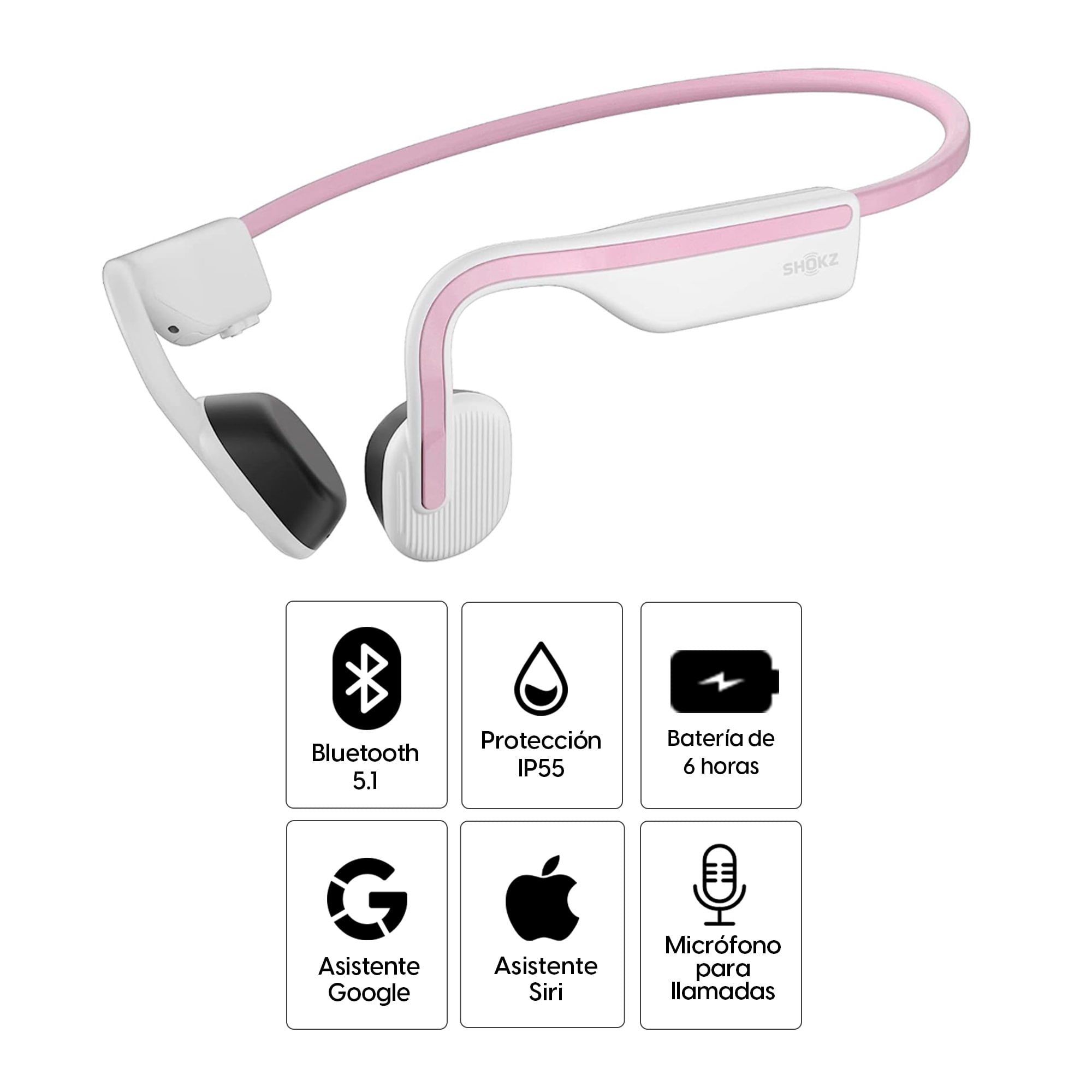 Comprar AURICULARES INALÁMBRICOS SHOKZ OPENMOVE Online