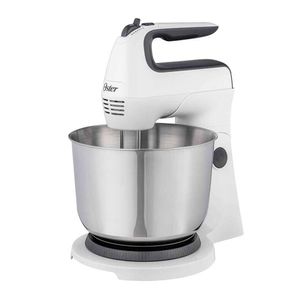Batidora de pedestal y mano Oster FPSTHS3612 250w, 6 velocidades, tazón de 3.7 litros, blanco
