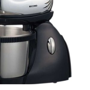 Batidora de pedestal y de mano Record REC-INBEAC100 150w, 3 velocidades + turbo, tazón 2.5 litros, negro