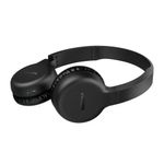 Reacond. Audífonos Philips TAH1205 BT on ear 15h negro, frontal oblicuo