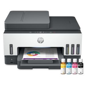Impresora Hp Smart Tank 790, multifuncional, wifi, Ethernet, Adf, Fax, blanco