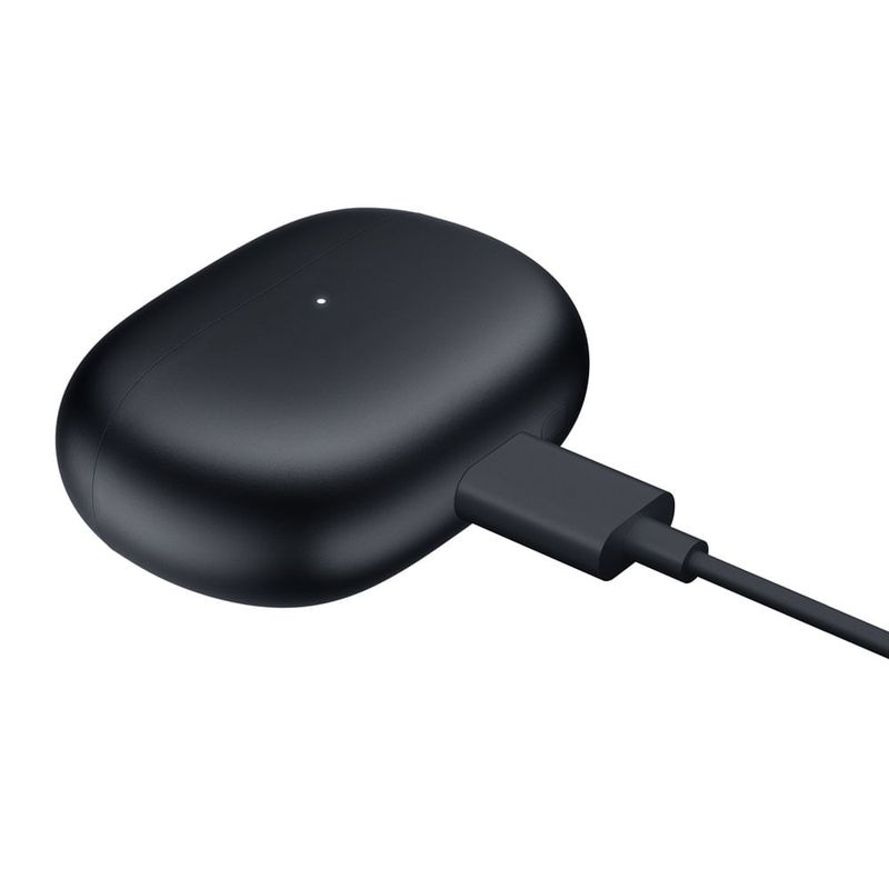Audífonos Xiaomi Redmi Buds 4 Pro Reacondicionados, negro, con estuche, frontal oblicuo