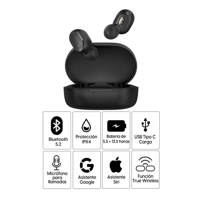 Audífonos Xiaomi Redmi Buds Essential Reacondicionados, especificaciones