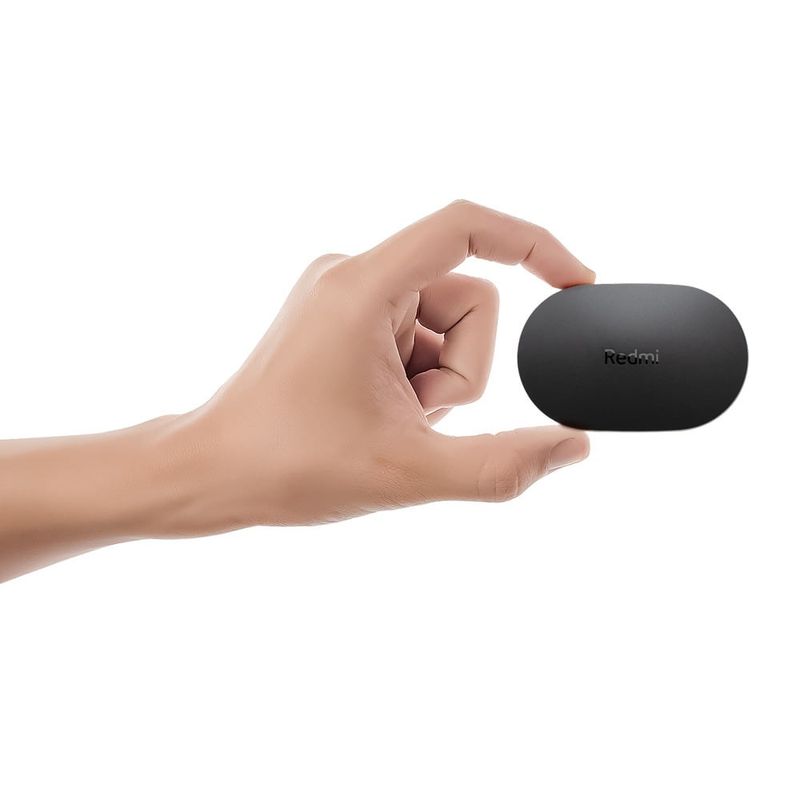 Audífonos Xiaomi Redmi Buds Essential Reacondicionados, frontal en uso