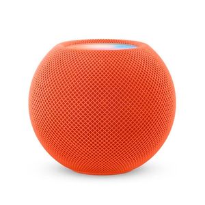HomePod mini, 20 watts, controles táctiles, Siri, naranja