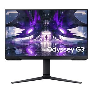 Monitor gamer plano 24" Samsung Odyssey G3 LS24AG320NLXPE LED, Panel VA, FHD(1920x1080), 165Hz, 1ms, entradas HDMI/DP