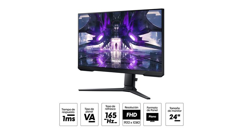 Monitor Samsung 24” LS24AG320NLXPE Odyssey G3 165HZ 1MS VA SAMSUNG