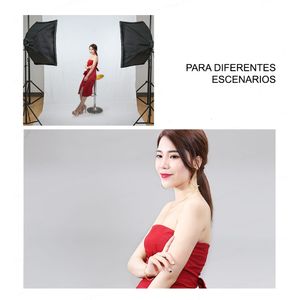 Kit de luces Interlud Soft Box, fotografía y video, 2 luces 105W 6500K