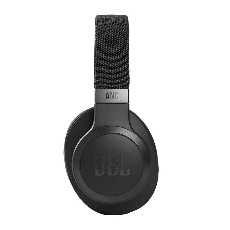 Audífonos JBL Live 660NC Reacondicionados, negro, lateral