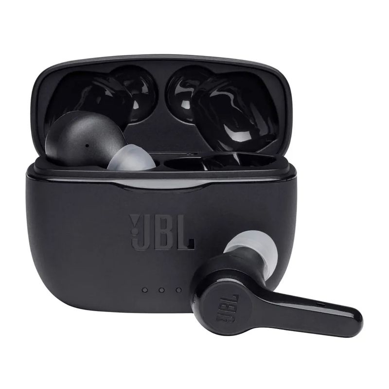 Audífonos JBL Tune 215TWS Reacondicionados, negro, frontal