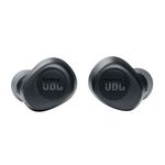 Audífonos bluetooth JBL Vibe 100 Reacondicionados negro frontal