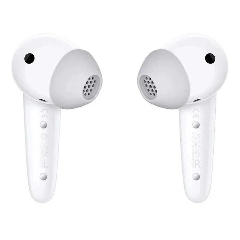 Audífonos Huawei FreeBuds SE cancelación de ruido, 6 horas blanco frontal oblicuo