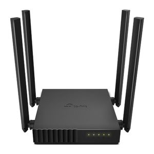 Router TP-Link Ac 1200 Archer C50 inalámbrico, doble banda, 300mbps y 867mbps, 4 puertos LAN, 4 antenas 5dBi (reempacado)