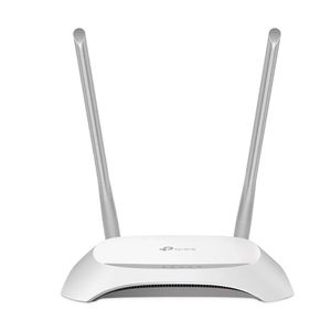 Router TP-Link TL-WR840N inalámbrico, banda 2.4 GHz, 300 mbps, 4 puertos LAN, 2 antenas (reempacado)
