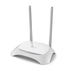 Router TP-Link TL-WR840N inalámbrico, banda 2.4 GHz, 300 mbps, 4 puertos LAN, 2 antenas (reempacado)