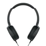 Audífonos Sony MDRXB550AP 3.5 mm negro frontal