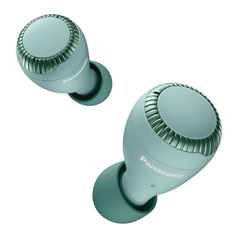 Audífonos Panasonic RZ-S300WPP IPX4, 7.5 horas verde frontal oblicuo