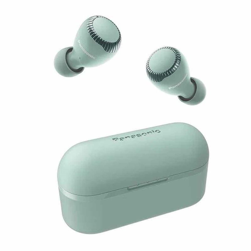 Audífonos Panasonic RZ-S300WPP IPX4, 7.5 horas verde frontal oblicuo