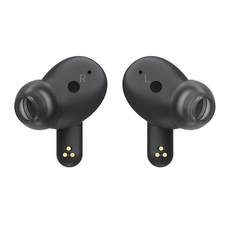 Audífonos LG Tone Free FP5 IPX4, 8 horas negro dorsal oblicuo