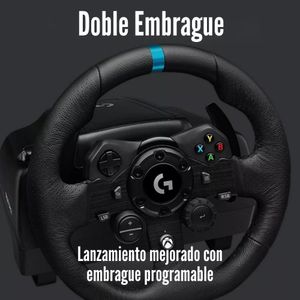 Logitech G - Volante G923 Trueforce for PC y XBox One Incluye Palanca