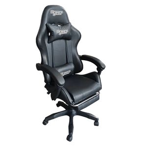 Mesa gamer Teraware4Gaming GD07 + Silla gamer Teraware con reposapies, negra