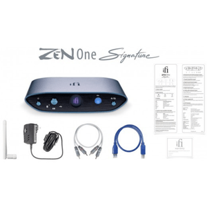 Dac USB ifi Zen One Signature con bluetooth y entrada óptica y coaxial.