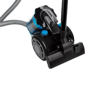 Combo Electrolux: Aspiradora Smart ABS02, 1000 W, negro + Plancha a vapor y seco ESI10, 200 ml, azul