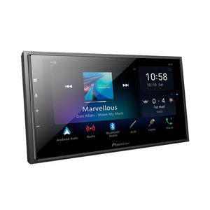 Autoradio Pioneer DMH-Z6350BT, Pantalla 6.8", Bluetooth, Android Auto, Apple Car Play, USB, Negro