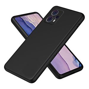 Case para Moto G23 / Moto G13, amortiguador de choques, de silicona, negro