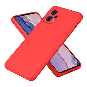 Case para Moto G23 / Moto G13, amortiguador de choques, de silicona, rojo