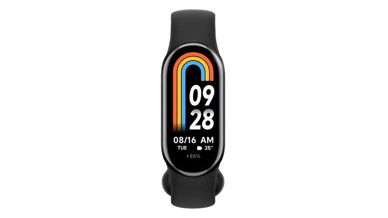 ⌚️Xiaomi Smart Band 8 Active. En la cajita nos incluyen los manuales