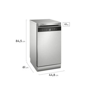 Combo Electrolux: Lavavajillas EHFE10T2MSBUS 600W, 10 sets, acero inoxidable + Microondas EMDO20S2GSRUG 600W, 20 litros, plateado